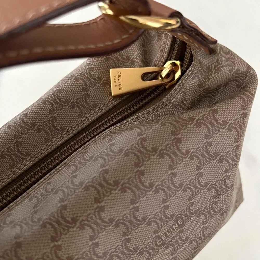 CELINE Macadam Vanity | Mini Bag | Top Handle | Vintage - Picture 10 of 12